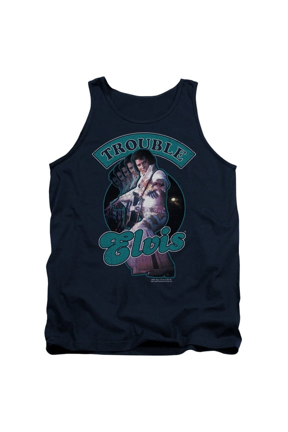 Elvis Presley - Total Trouble - Tank Top - Medium