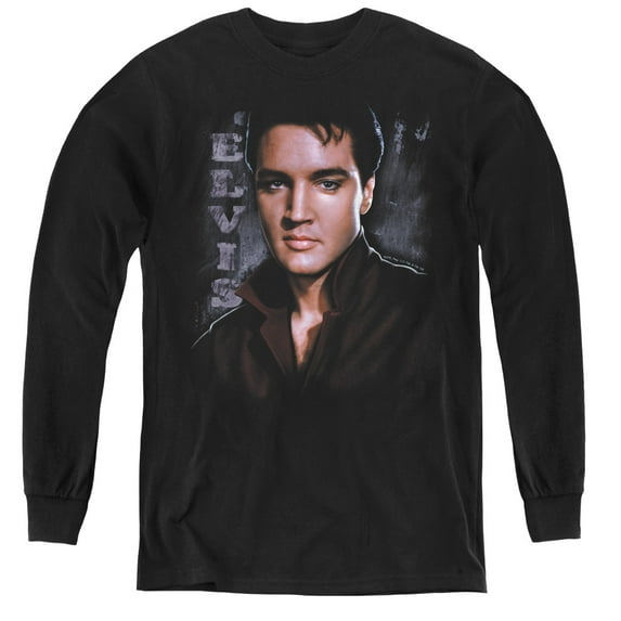 Elvis Presley Tough Youth Long Sleeve T-Shirt Black
