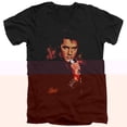 thumbnail image 1 of Elvis Presley Trouble V-Neck T-Shirt Black, 1 of 2
