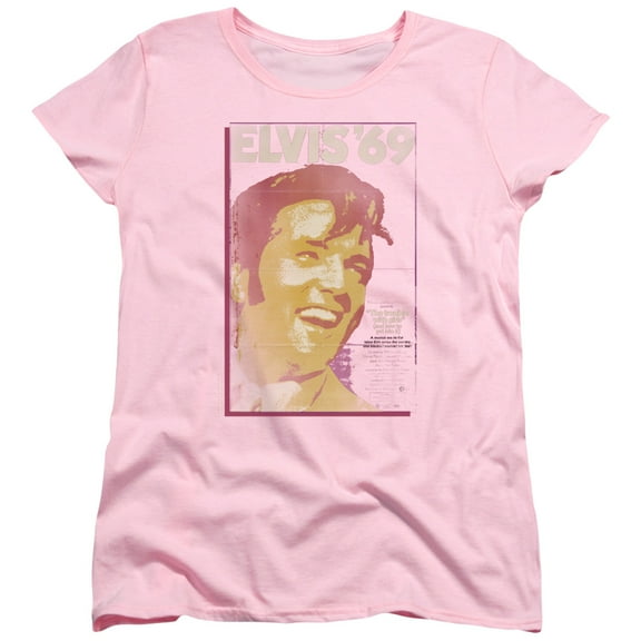 Elvis Presley - Trouble With Girls - Women's Short Sleeve Shirt - Large
