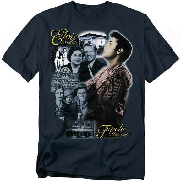 Elvis Presley T-Shirt Tupelo Unisex Graphic Tee For Men & Women