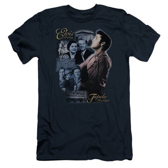 Elvis Presley - Tupelo - Slim Fit Short Sleeve Shirt - Large