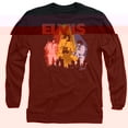 thumbnail image 1 of Elvis Presley Vegas Remembered Long Sleeve T-Shirt Black, 1 of 2