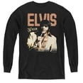 thumbnail image 1 of Elvis Presley Viva Star Youth Long Sleeve T-Shirt Black, 1 of 1