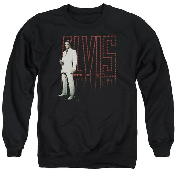 Elvis Presley - White Suit - Crewneck Sweatshirt - XXX-Large