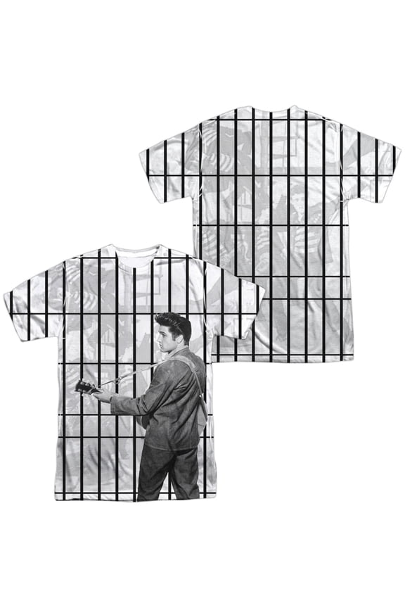 Whole Cell Block Unisex Adult Sublimated Costume T Shirt (Front/Back), Small Multicolor
