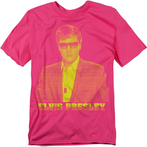 Elvis Presley T-Shirt Yellow Elvis Unisex Graphic Tee For Men & Women