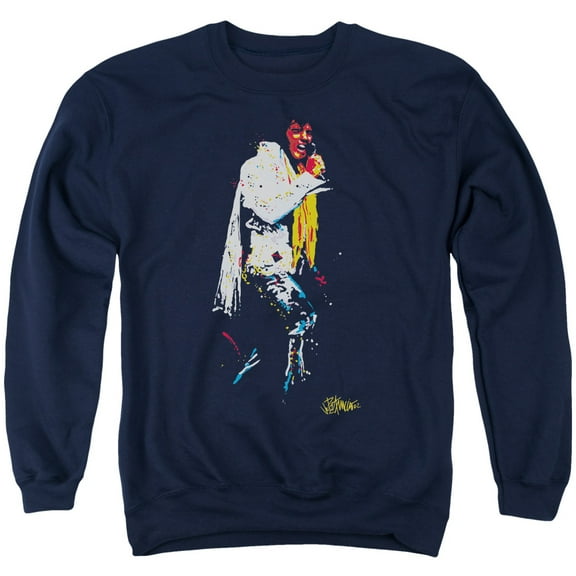 Elvis Presley - Yellow Scarf - Crewneck Sweatshirt - Medium