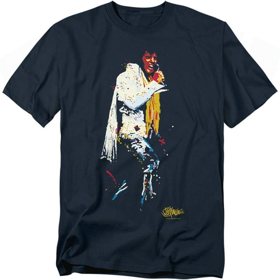 Elvis Presley T-Shirt Yellow Scarf Unisex Graphic Tee For Men & Women
