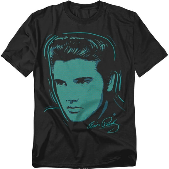 Elvis Presley T-Shirt Young Dots Unisex Graphic Tee For Men & Women