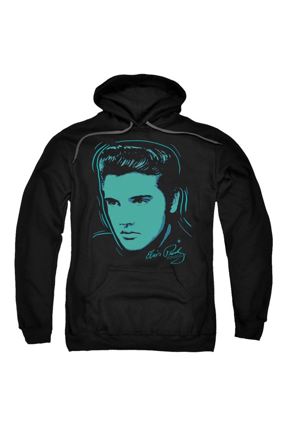 Elvis Presley - Young Dots - Pull-Over Hoodie - Small