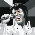 thumbnail image 1 of Elvis Presley by G. Mendez - Embellished Giclee -  Size: 36"L x 36"W x 2"H., 1 of 3