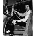 thumbnail image 1 of Elvis Presley in a car Photo Print  (24 x 30), 1 of 1