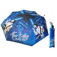 thumbnail image 1 of Elvis Presley in white jumpsuit Blue stick umbrella E8946, 1 of 2