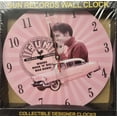 thumbnail image 1 of Elvis Presley pink wall clock Sun Records analog 11.8”, 1 of 1