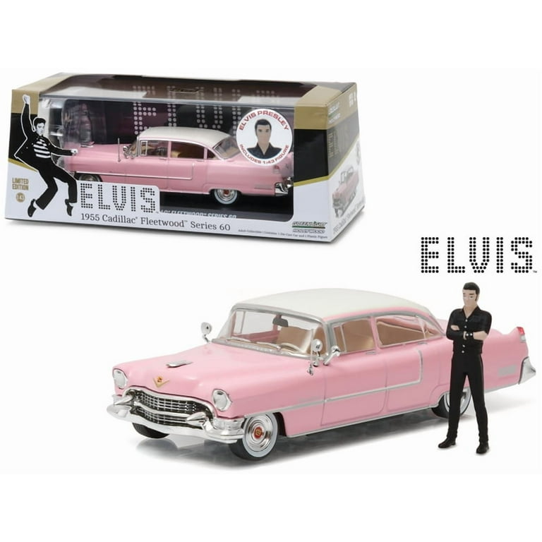 Elvis Presleys 1955 Pink Cadillac Fleetwood Series 60 with Elvis