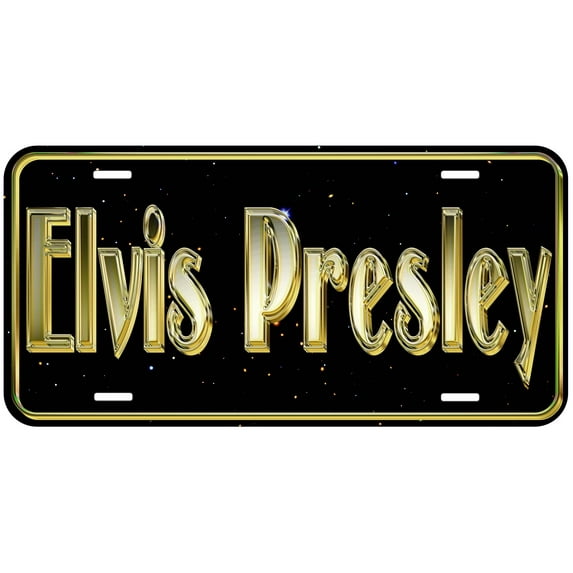 Elvis TAG09 Novelty Car Auto License Plate