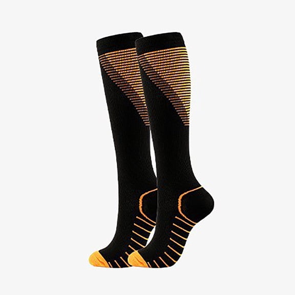 Elvqul Athletic Socks for Men,Crew Compression Gym,Socks for Men