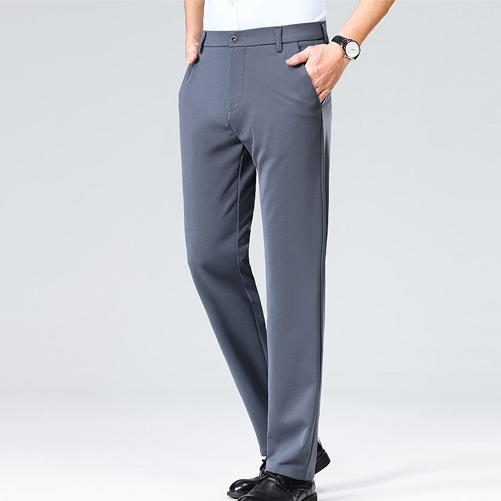 green emerald velvet dress Baggy Wide Leg Dress Pants Men Big and Tall Suit Pants Mens Business Casual  Work Pants Office Dressy Pants Khaki at Amazon Men's Clothing store main image 0
