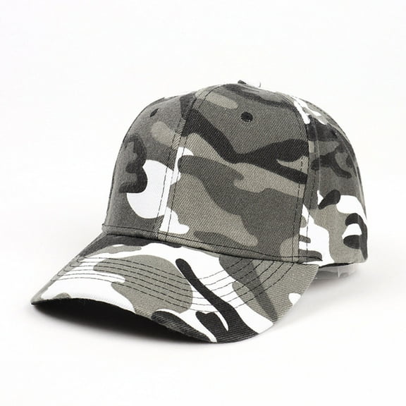 Elvqul Hat Men Women Beach Baseball Peaked Cap Camo Casual Cap Sun Cotton Unisex Camouflage Hat