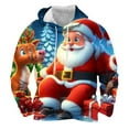 thumbnail image 1 of Elvqul Hoodies for Men Cute Shirts Christmas Sports Printed Pullover Mens Hoodies Baggy, 1 of 5