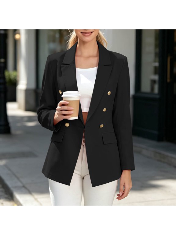 Women Tailored Jackets with Soft & Quality Polyester Construction for Everyday Wear