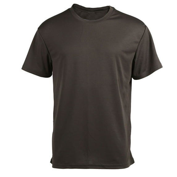 Vetsdori Mens Big and Tall T-Shirts Gray Fashion Pullover Solid Dry Fit Short sleeve Crew Neck Trendy T-Shirts for Men Breathable
