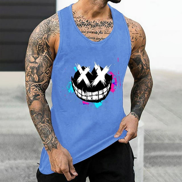 Elvqul Mens Big and Tall Tank Tops