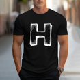 thumbnail image 1 of Vetsdori Mens Big and tall Shirts Wrinkle-resistant Short Sleeve Pullover Black Casual Pattern Stylish T-Shirts for Men, 1 of 5