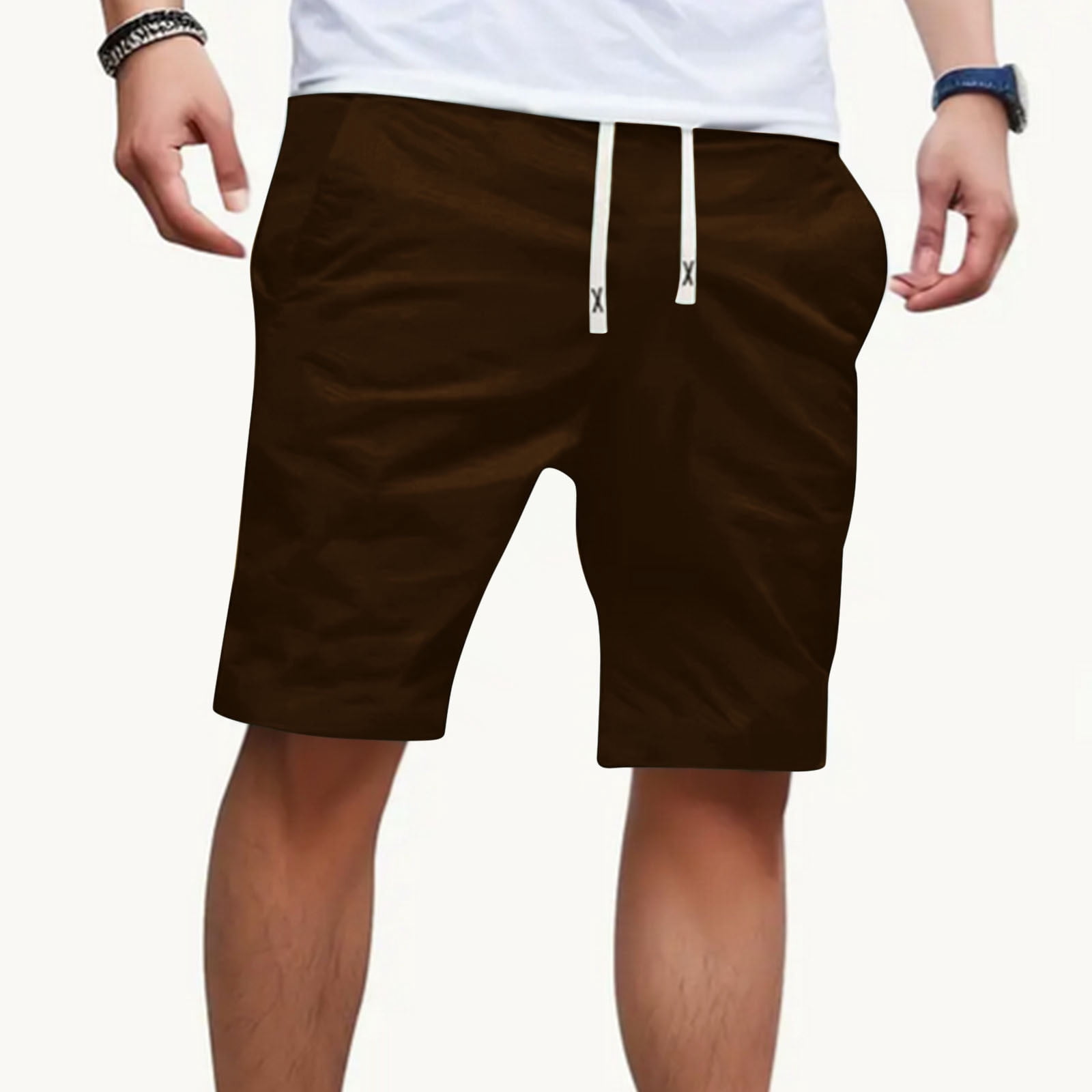 Mens short - Brown Print main image 1