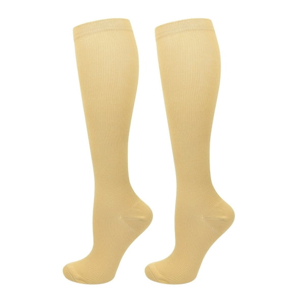 Elvqul Mens Compression Socks,Crew Athletic Running,Mens Socks
