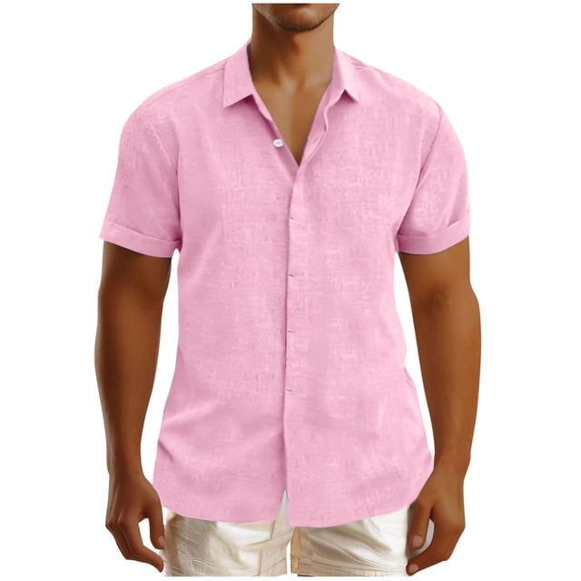 Funny Pig Design 100% Cotton Men's T-Shirt – Pink, Regular Fit, Pre-Shrunk