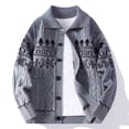 thumbnail image 1 of Elvqul Mens Sweaters Christmas with Pockets Funny Winter Sweaters for Men Stretchable, 1 of 3