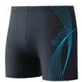 thumbnail image 1 of Elvqul Mens Swimming Trunks Swim Sky Blue Beach Shorts Sports Stretch Swimwear Quick Dry Swim Trunks, 1 of 2