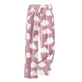 thumbnail image 1 of Elvqul Pajamas Pants for Women,Juniors Pajamas,Winter Flannel Holiday Comfortable Soft Pants Only,Pink,Size S, 1 of 8