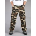 thumbnail image 1 of Elvqul Pants for Men Cargo Casual Khaki Camo Mens Pants With Pockets Cotton Pants, 1 of 4