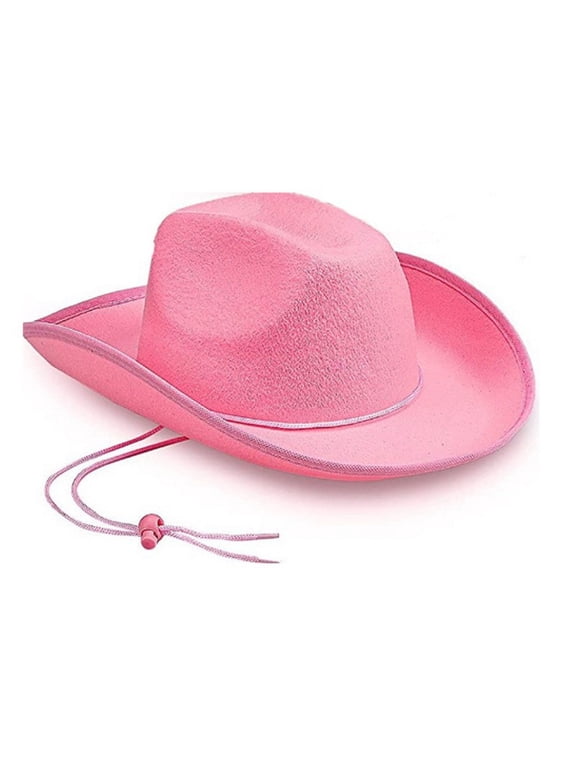 Pink Mens Womens Hat Cowboy Solid Comfy Saint Patrick's Day Unisex Cap Hat