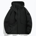 thumbnail image 1 of Hipattires Plus Size Jackets for Women Trendy Cargo Zipper Coats Hood Shacket Fall Winter Womens Outerwear Soft, 1 of 3