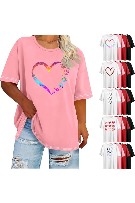 Plus Size Womens Tops Light Blue V-Neck Women Blouses Dressy Casual Lace Loose Solid Short Sleeve Tops