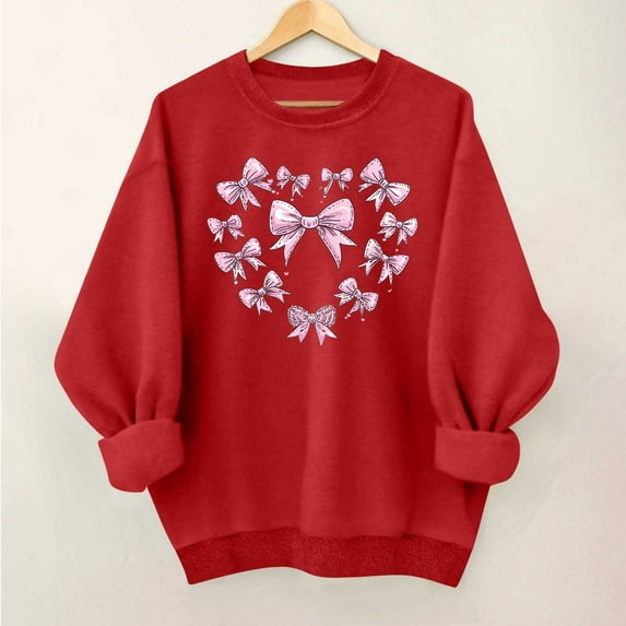 Elvqul Plus size Sweatshirts for Women Crew Neck Graphic Sweatshirts Long Sleeve Fleece Hoodies Fashion Juniors Tops Elastic