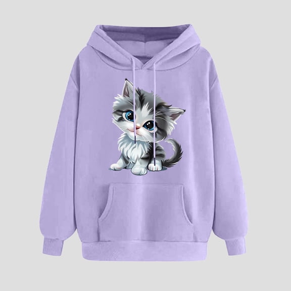 Elvqul Pullover Shirts for Women Crewneck Long Sleeve Sweatshirts Graphic Plus Size Womens Tops