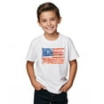 thumbnail image 1 of Elvqul Shirts for Girls American Flag, 1 of 5