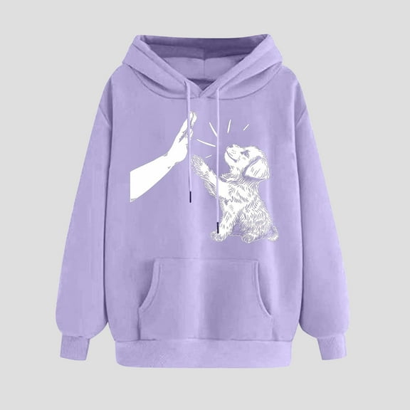 Elvqul Shirts for Women Graphic Crew Neck Sweatshirts Pullover Long Sleeve Womens Tops Plus Size