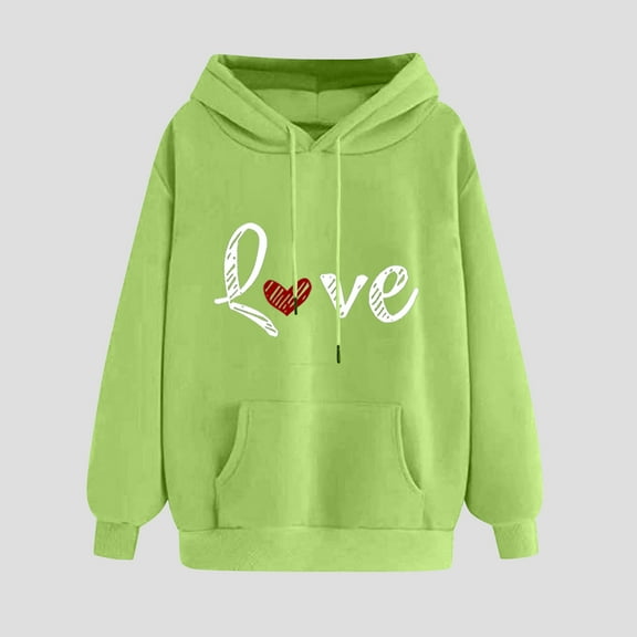 Elvqul Shirts for Women Printed Hoodie Versatile Long Sleeve Casual Cute Womens Shirts Pocket