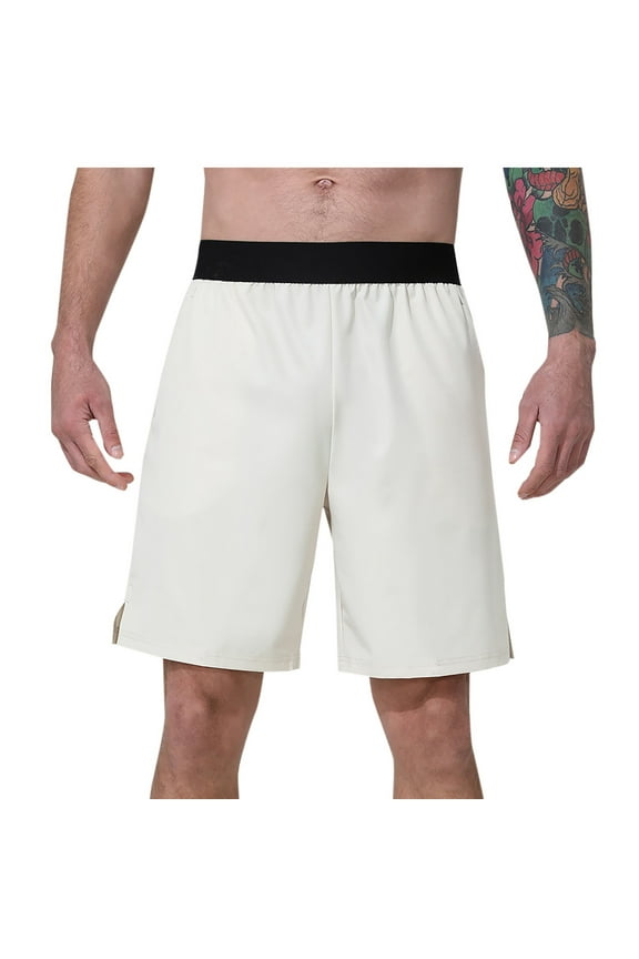 Shorts for Men Summer Drawstring Board Shorts Resort with Stretch Elastic Waistband Solid Quick Dry Swimming Mens Swim Trunks