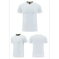 thumbnail image 1 of Vetsdori Sports Shirts for Men Breathable Short Sleeve Pull on Stylish Cooling White Casual Crew Neck Mens T-Shirts Workout, 1 of 3