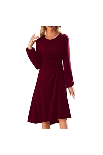cheap winter formal dresses juniors Dideyttawl Spring Girls Short Velvet Flower Girl Dress Elegant Formal Dress Lantern Long Sleeves Girls Birthday Party Dress, Royal Blue / 6 main image 1
