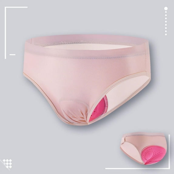Hipattires Underwear for Women Breathable Khaki Pull-On Soft Nylon Comfort Moisture-Wicking Bicycle Riding Womens Panties Plus Size