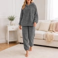 thumbnail image 1 of Elvqul Women's Pajama Set — Made with Plush Fleece Material for Cozy Evenings, 1 of 3