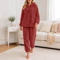 thumbnail image 1 of Elvqul Women's Pajama Set — Made with Plush Fleece Material for Cozy Evenings, 1 of 3